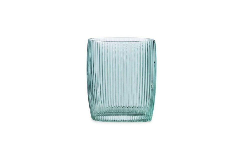 Piccolo vaso di vetro blu Passo Normann Copenhagen