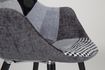 Miniatura Poltrona 12 patchwork grigia 3