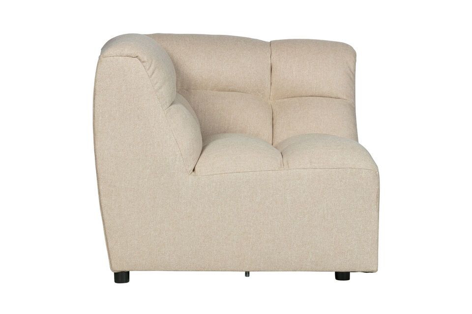 È anche possibile combinare l\'unità angolare con la poltrona e il divano a 2 posti per creare un