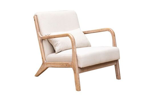 Poltrona Chassepierre in legno chiaro