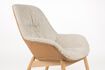 Miniatura Poltrona in legno di faggio beige Duke 10