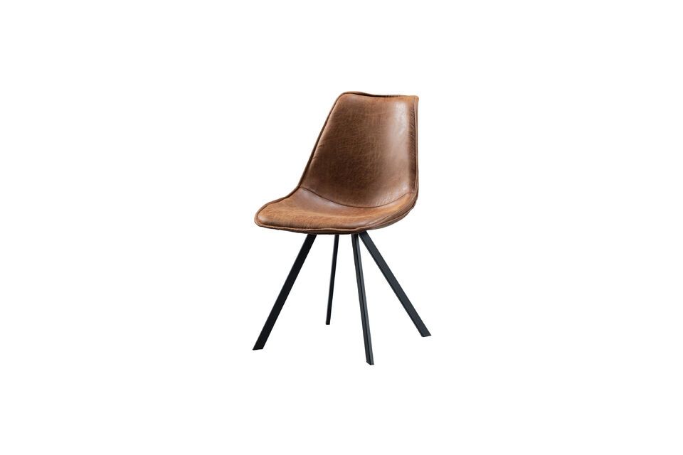 La sedia da pranzo Swen dell\'azienda olandese WOOD si distingue per la sua forma originale e la