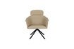 Miniatura Poltrona in pelle PU beige Frie 5
