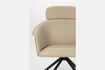 Miniatura Poltrona in pelle PU beige Frie 10