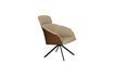 Miniatura Poltrona in pelle PU beige Frie 6