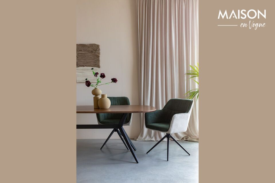 Eleganza e comfort marrone alla vostra tavola.