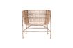 Miniatura Poltrona in rattan beige Cuun 4