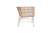 Miniatura Poltrona in rattan beige Cuun 5