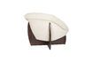 Miniatura Poltrona in tessuto beige Emilius 10