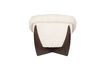 Miniatura Poltrona in tessuto beige Emilius 11