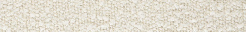 Materiali prima di tutto Poltrona in tessuto bouclé beige Oolong