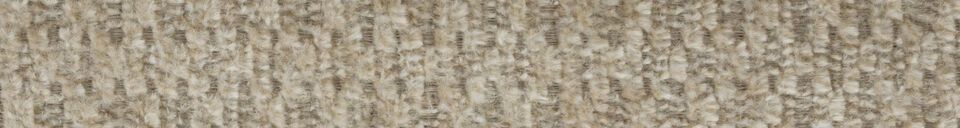 Materiali prima di tutto Poltrona in tessuto e legno di eucalipto beige Philly
