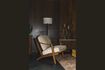 Miniatura Poltrona in velluto beige Washington 1