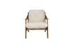 Miniatura Poltrona in velluto beige Washington 10