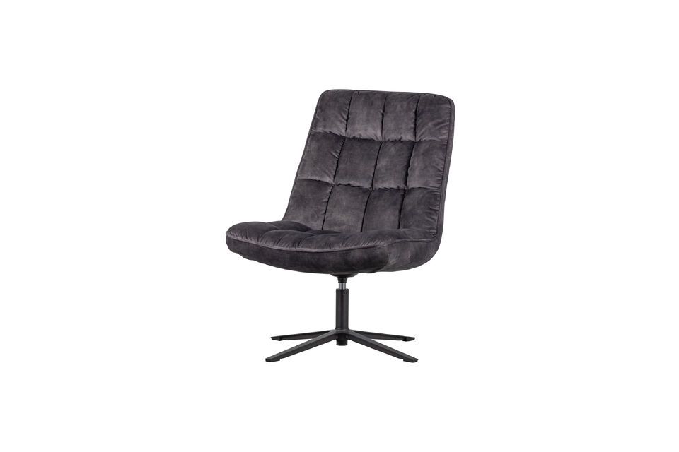 La sedia girevole Job del marchio olandese WOOD ha uno stile solido e forme organiche e fluide