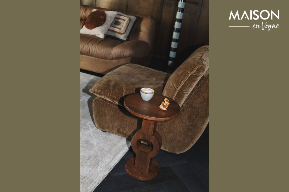 Un bozzolo di comfort in stile vintage.