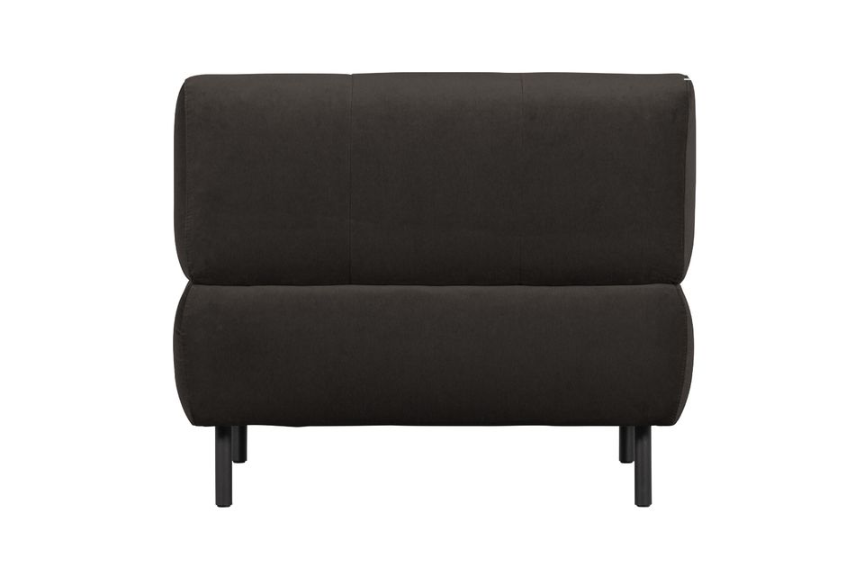 Un divano dal design pulito e classico