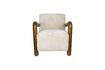 Miniatura Poltrona Robinson in Velluto Beige 6