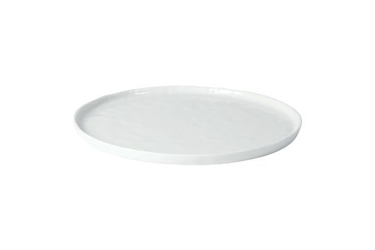 Porcelino piatto in porcellana bianca Ø27 cm