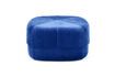 Miniatura Pouf grande in velluto blu Circus 1