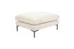 Miniatura Pouf in tessuto crema Summer 3