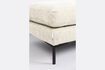 Miniatura Pouf in tessuto crema Summer 7