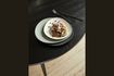 Miniatura Pulligny Tavolo da pranzo in legno rotondo nero e oro 2