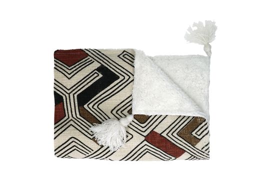 Rayé tiro al cottone 160 x 130 Multicolore
