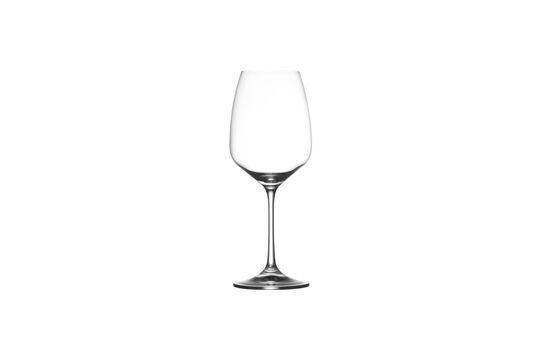 Sauvignon, bicchiere da vino rosso in cristallo trasparente
