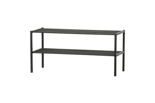 Scaffale in metallo nero Ferro