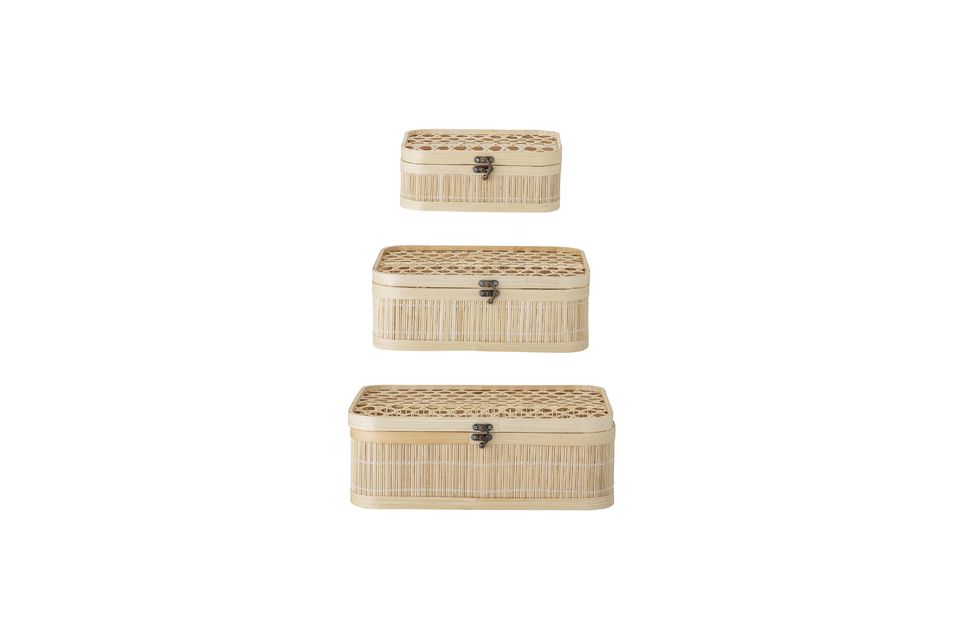 Bloomingville Box Portagiochi con Coperchio, Nuvola - Legno di Paulownia  unisex (bambini)