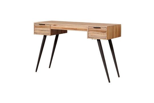 Scrivania in teak marrone Pocket