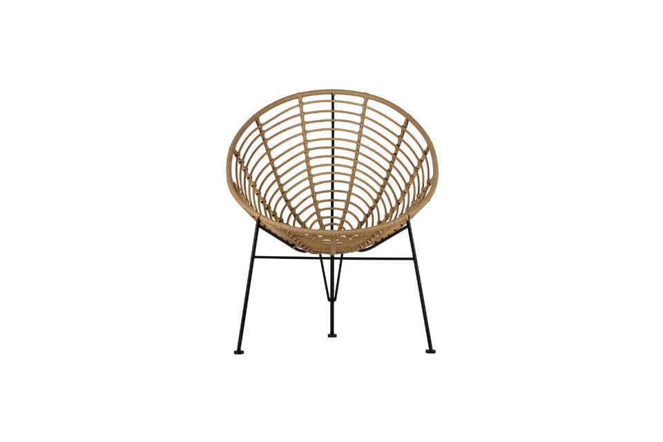 Rilassatevi con la Sedia da esterno Jane! Questa Sedia da esterno beige è l\'accessorio perfetto