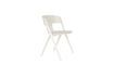 Miniatura Sedia da giardino in plastica beige Horizon 8