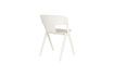 Miniatura Sedia da giardino in plastica beige Horizon 9