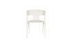Miniatura Sedia da giardino in plastica beige Horizon 3