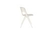 Miniatura Sedia da giardino in plastica beige Horizon 4