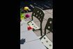 Miniatura Sedia da giardino in plastica polipropilene verde Serra 3