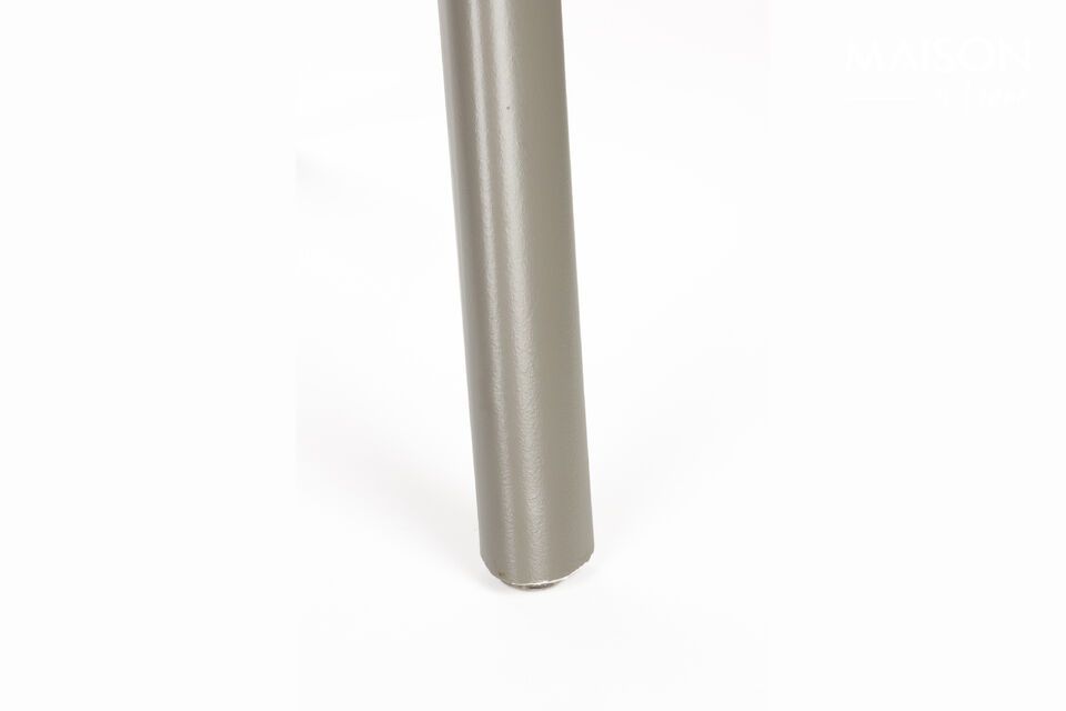Sedia da giardino in plastica tortora Horizon - 8