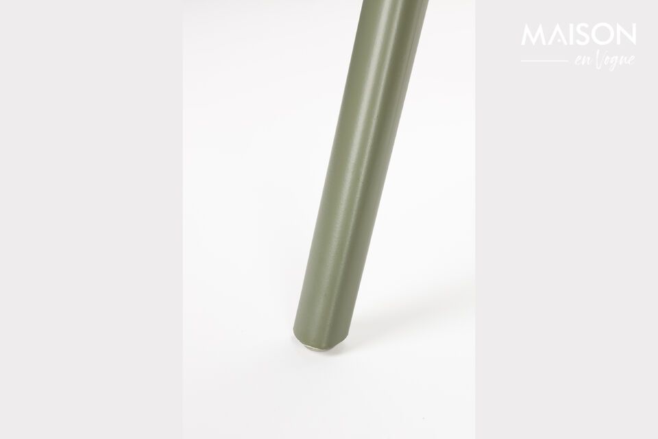 Sedia da giardino in plastica verde Horizon - 10