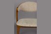 Miniatura Sedia in legno massello di faggio beige Babington 3