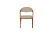 Miniatura Sedia in legno massello di faggio beige Babington 9