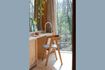 Miniatura Sedia in tessuto beige Mads 3