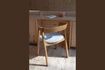 Miniatura Sedia in tessuto beige Mads 4