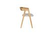 Miniatura Sedia in tessuto beige Mads 8
