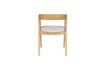Miniatura Sedia in tessuto beige Mads 10