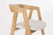 Miniatura Sedia in tessuto beige Mads 16