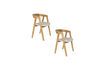 Miniatura Sedia in tessuto beige Mads 11