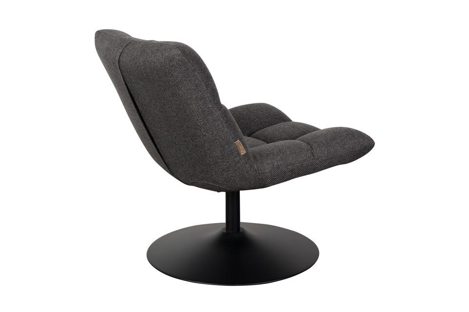 Sedia lounge Grigio Scuro Bar - 8