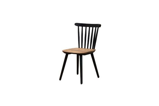 Sedia Paulin in legno nero